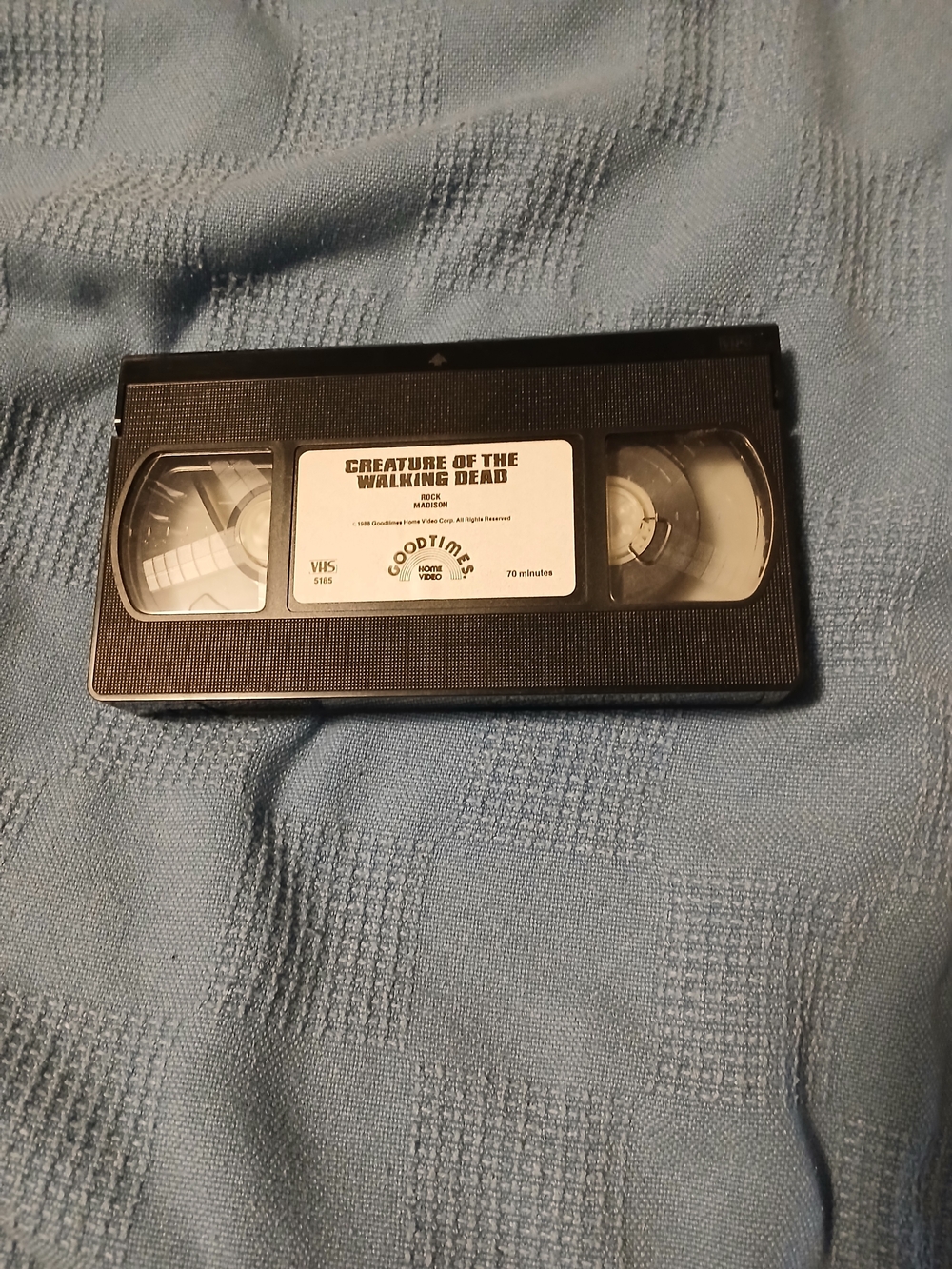 Creature of the Walking Dead VHS Tape - Black